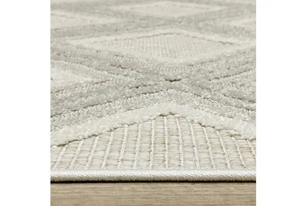 Tangier TAN04 Grey/Ivory Rug