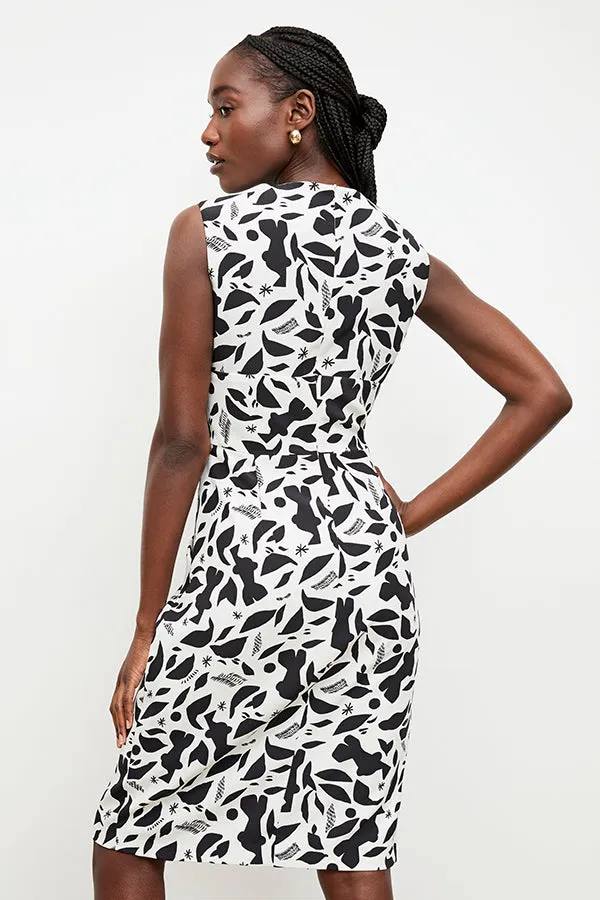 Taylor Dress - Printed Eco Heavy Soft Wave :: Icon Print