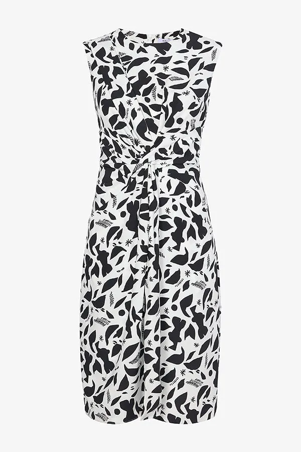 Taylor Dress - Printed Eco Heavy Soft Wave :: Icon Print