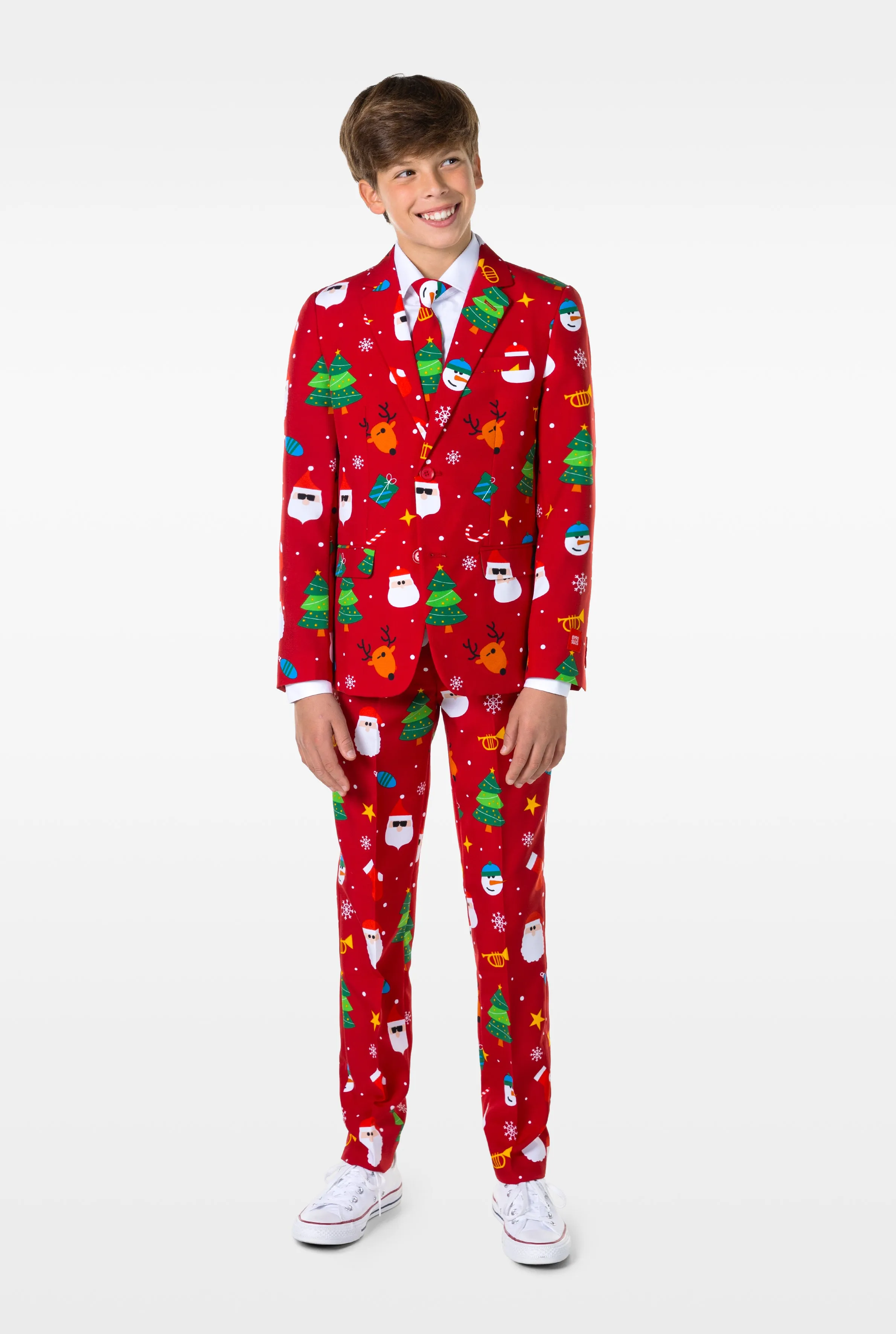 TEEN BOYS Festivity Red Tux or Suit