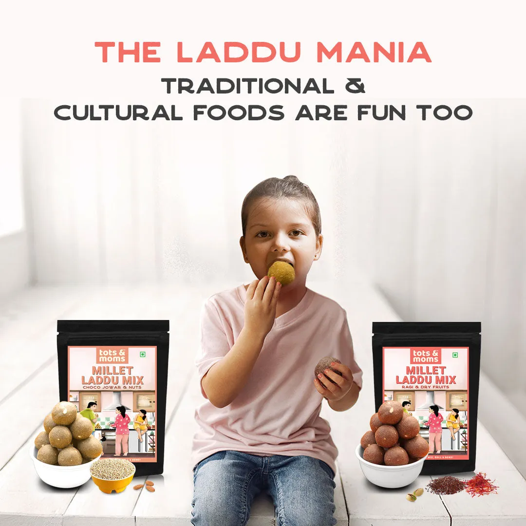 Tots & Moms babies DIY Choco Jowar Laddu Mix 200g
