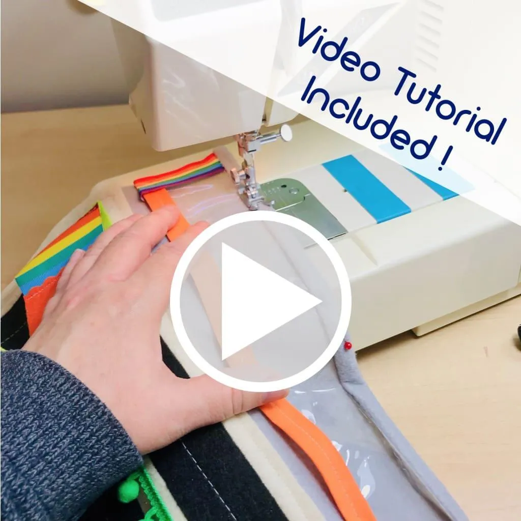 Toy Car Play Mat Sewing Kit, Printable Pattern & Video Tutorial