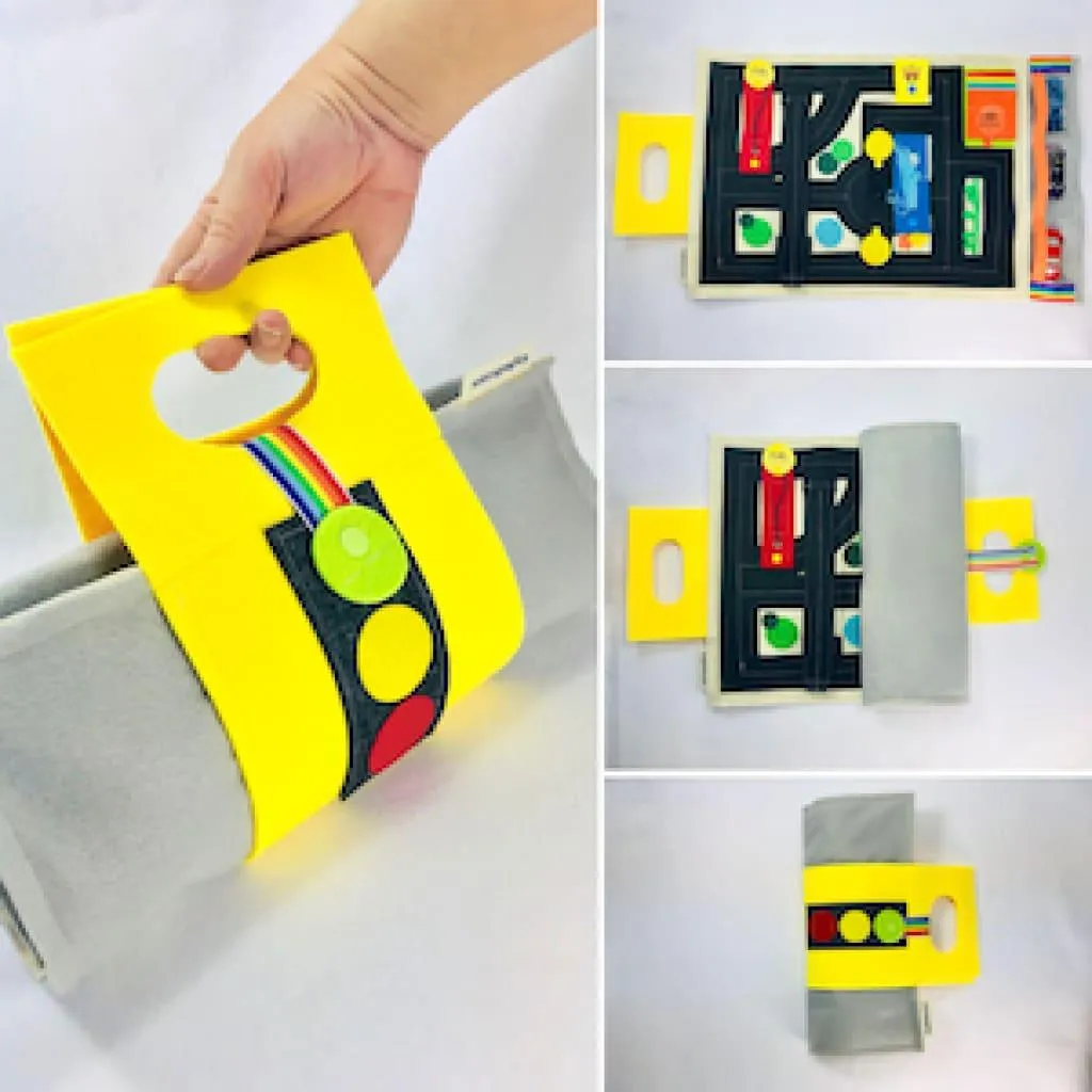 Toy Car Play Mat Sewing Kit, Printable Pattern & Video Tutorial