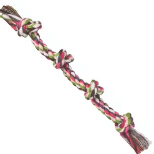 Trixie Playing Rope with Knots Toy for Dogs (Pink)
