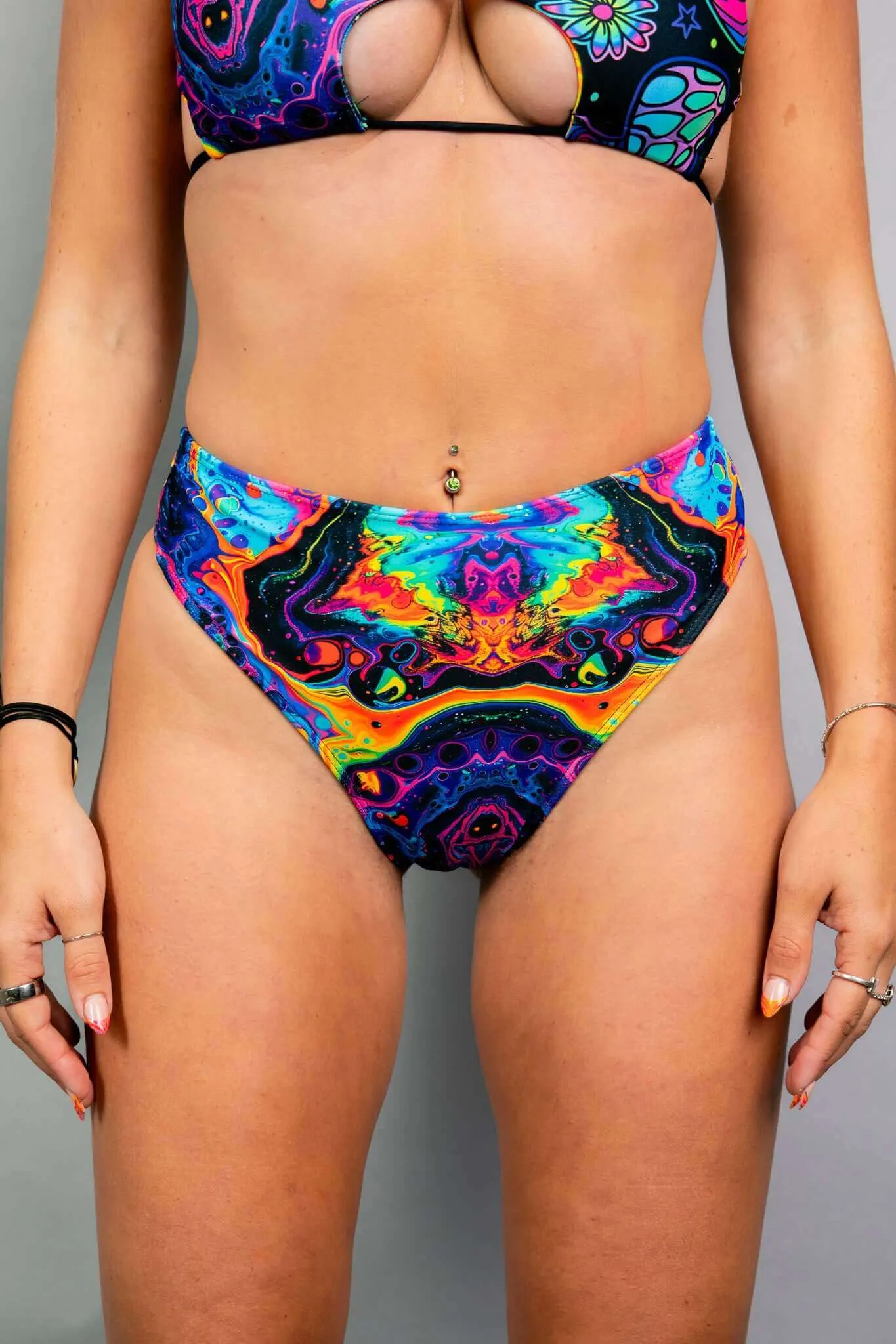 Vivid High Waisted Thong