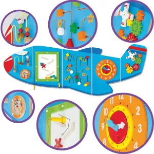 Wall Mounted Activity: Airplane
