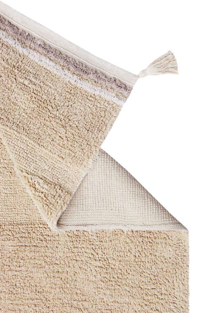 WASHABLE AREA RUG BLOOM GOLDEN
