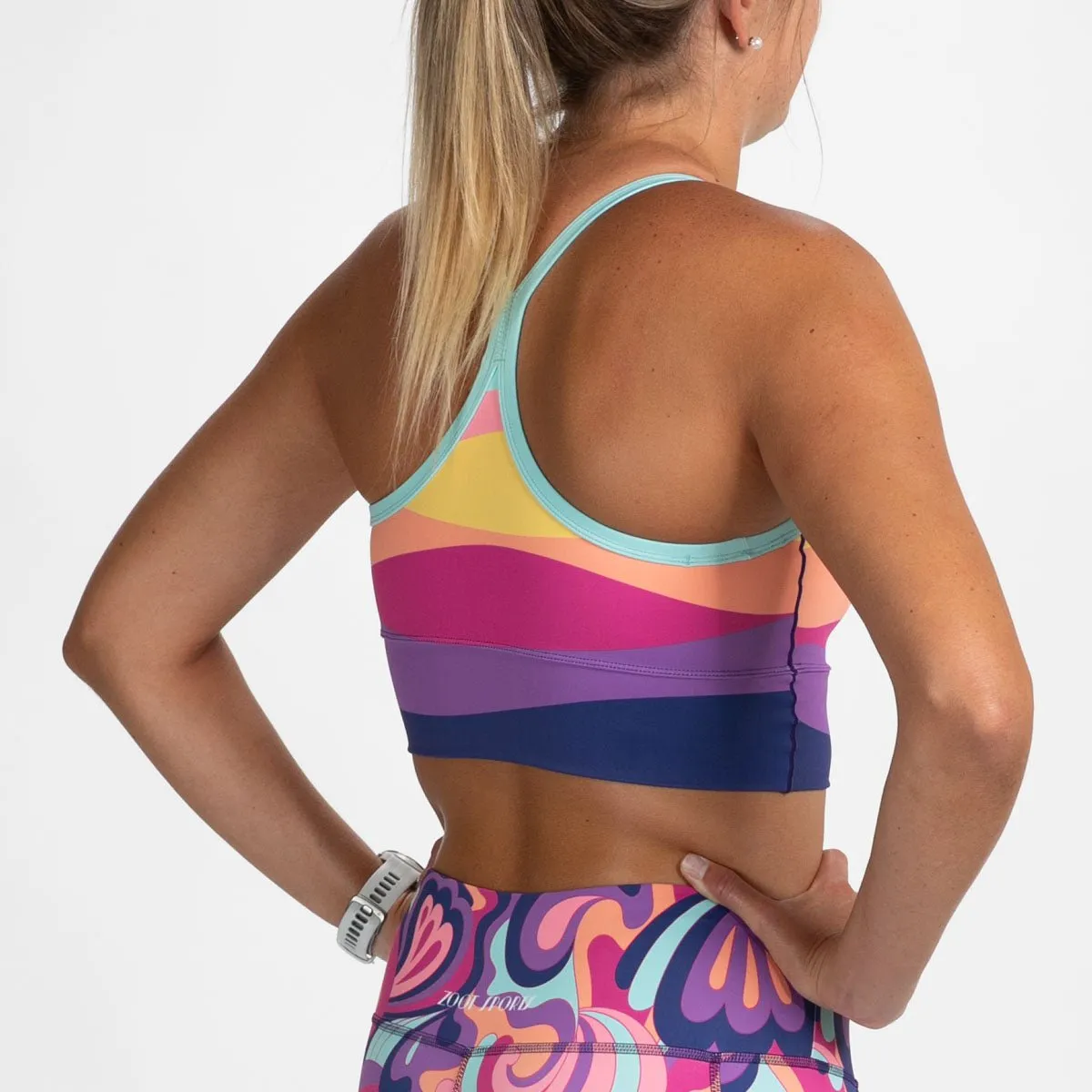 Women's Ltd Run Crop - La Mer