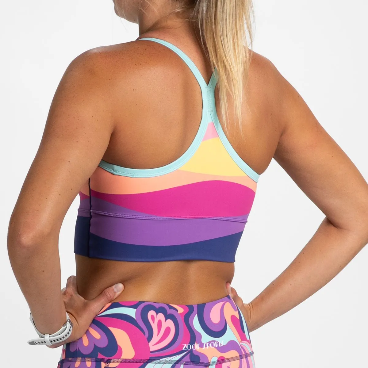 Women's Ltd Run Crop - La Mer